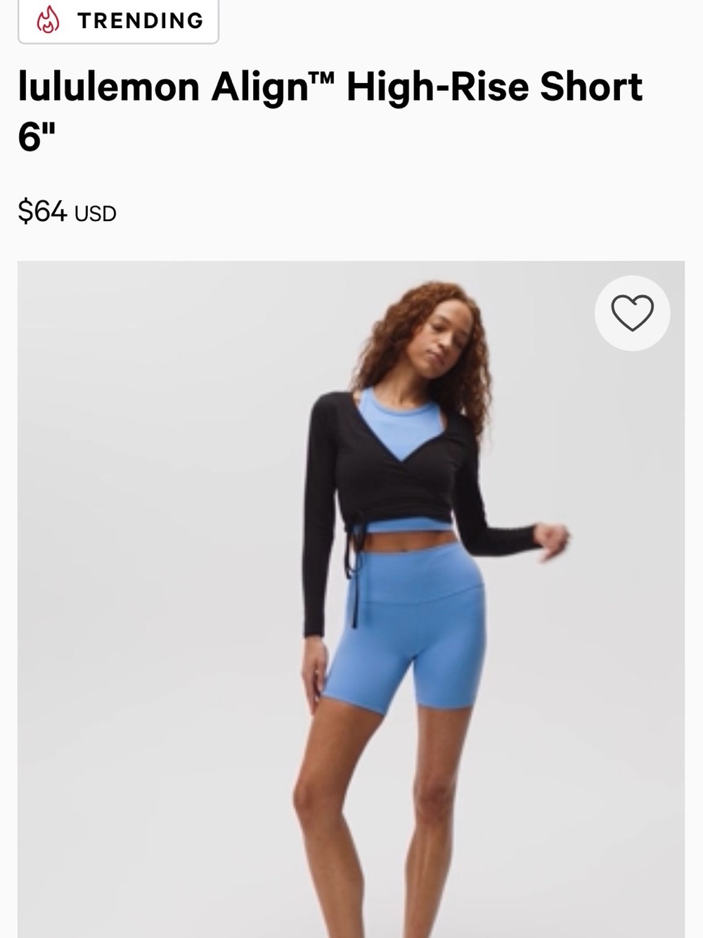 lululemon athletica align biker shorts